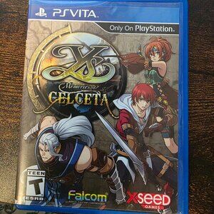Playstation PS Vita Ys Memories of Celceta Replacement Case NO GAME